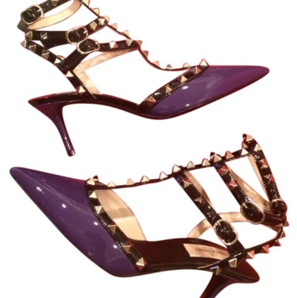 valentino purple shoes